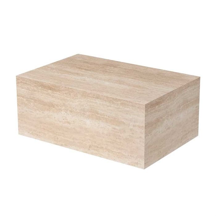 Billede af Phantom Cube Marmor Sofabord - Travertine, Specktrum