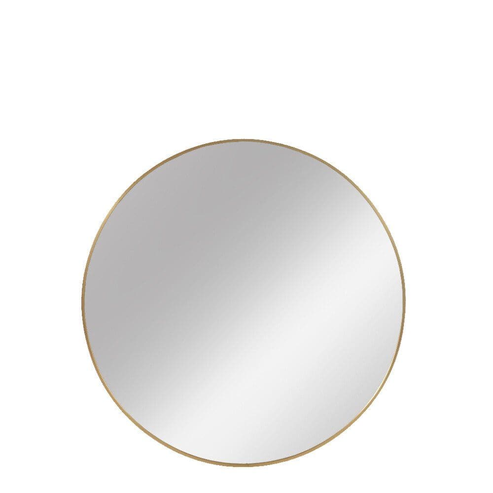 5: Hallia rundt spejl Ø80 cm. - Guld, Lene Bjerre Design DK