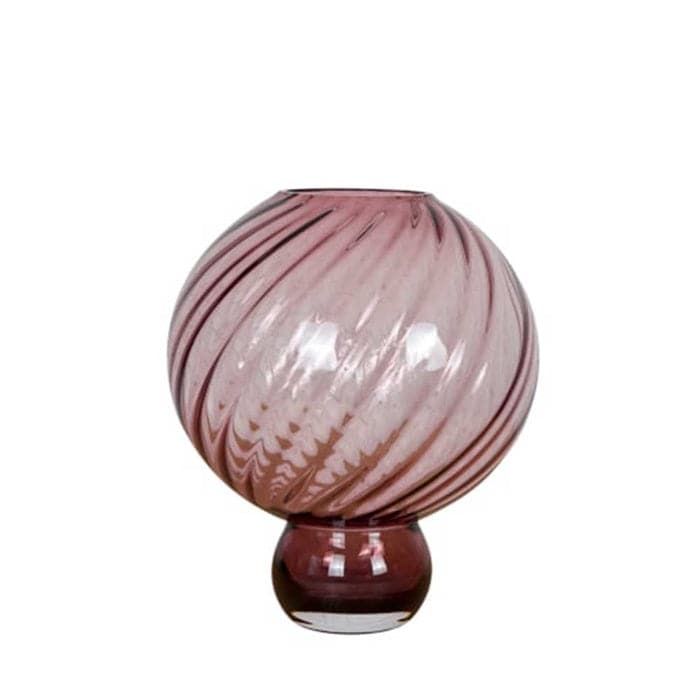 Billede af Meadow Swirl Vase - Large Plum, EGET LAGER - Specktrum