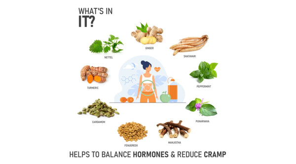 Ingredients in Female Menstrual Relief Tea