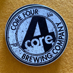 Core Four Brewing Co Logo sticker