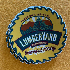 Lumberyard Brewing Co logo sticker