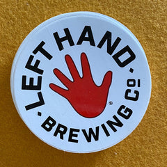 Left Hand Brewing Co logo sticker