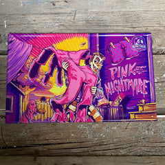 "Pink Nightmare" tacker for Bunnyman Brewing Co