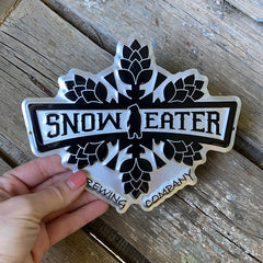 Custom mini tackers for Snow Eater Brewing Co