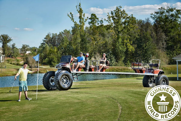 World's longest golf cart by Mike's Golf Carts