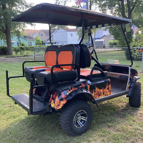 Custom Golf Cart Rear Seat