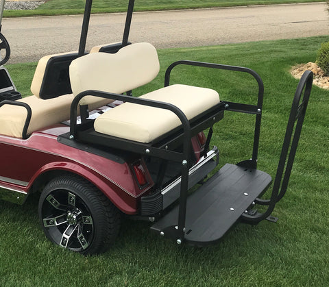 Golf Cart Rear Seat Grab Bar and Hitch