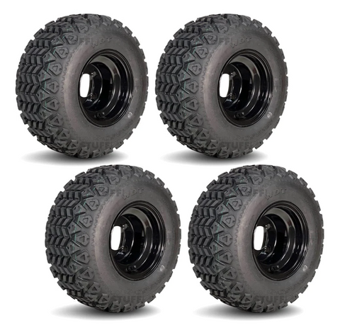 8" OEM Golf Cart Wheel and Tire Combos 