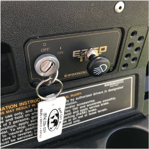 EZGO light kit push/pull switch installation