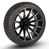 Example of a street golf cart tire