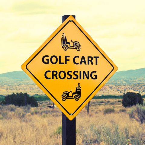 Safety between Golf Carts and Cars