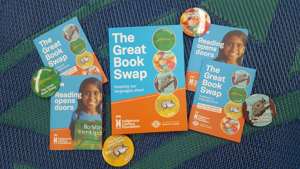 Great Book Swap House Badges Indigenous Literacy Foundation