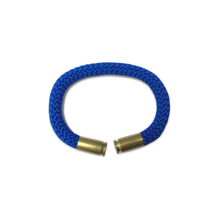 Bullet Shell Bracelet / Blue