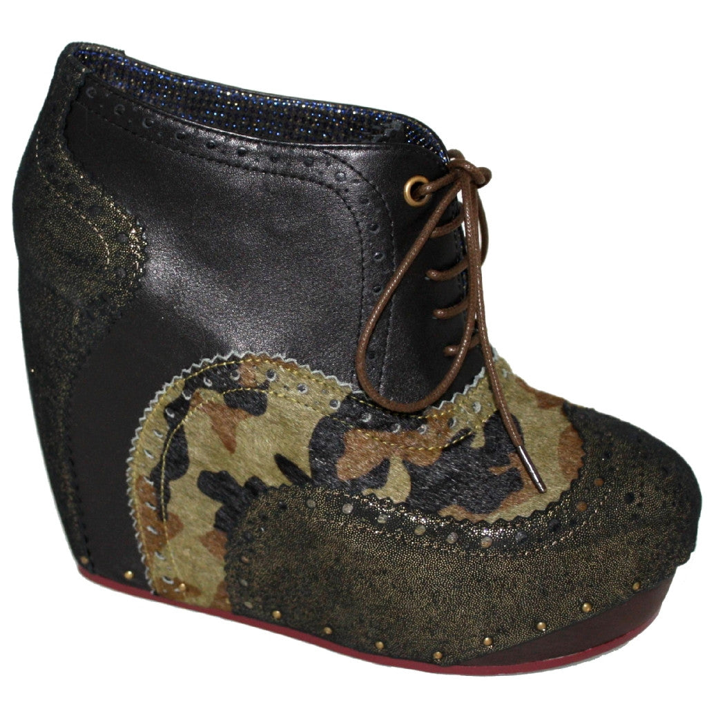 camouflage booties