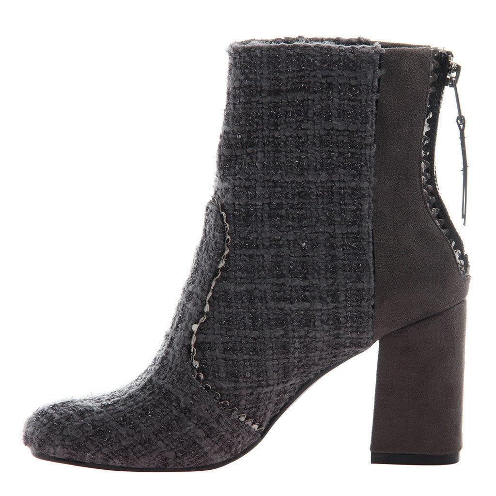 Top That in Dark Grey Mid-Shaft Boots | Women's Shoes by POETIC LICENCE ...