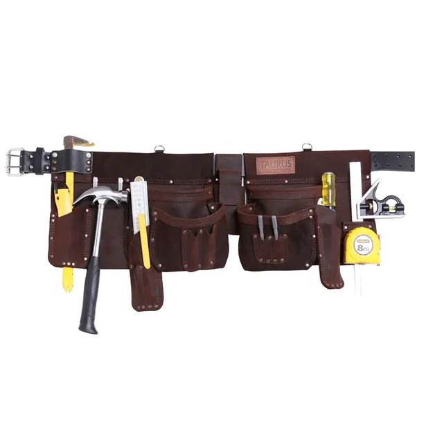 TAURUS LEATHER HEAVY DUTY SUPER YANKEE APRON R/H BROWN US433532S