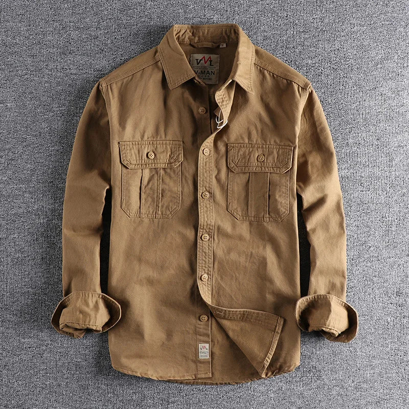 Men's Cotton Safari Shirt