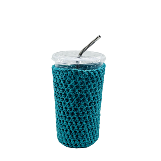 Recycled Iced Coffee Cup Cozy in Stone Gray – Salem Style