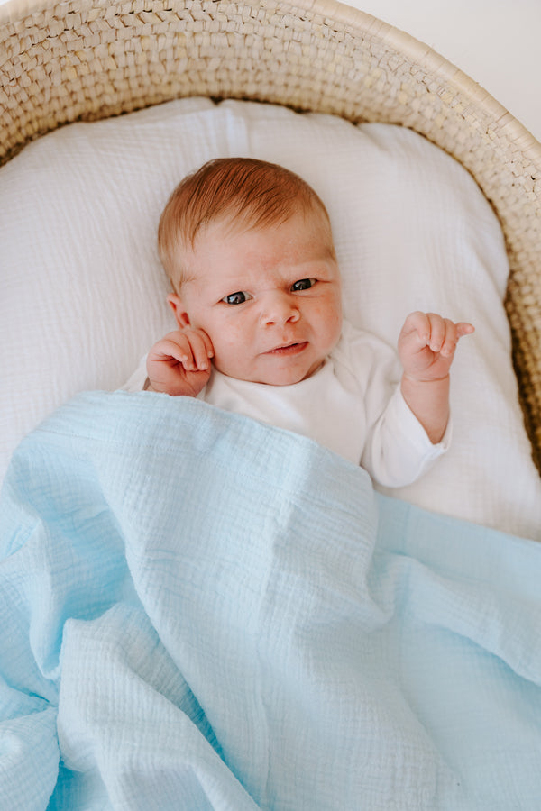 Maliblu Swaddle | Sky Blue