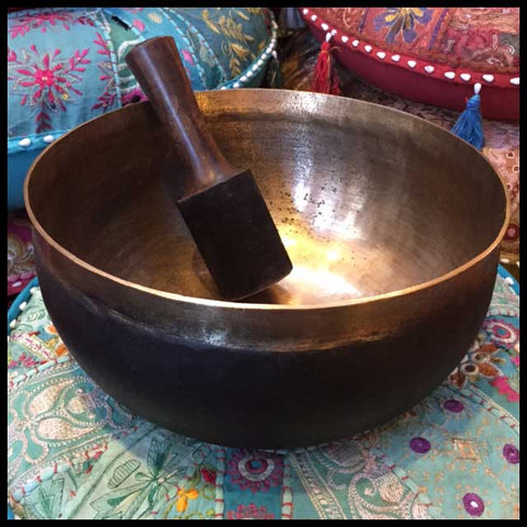 hammered singing bowl