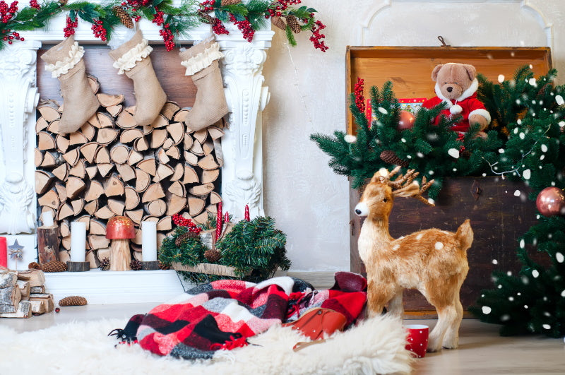 Comment réaliser une superbe déco de cheminée pour Noë