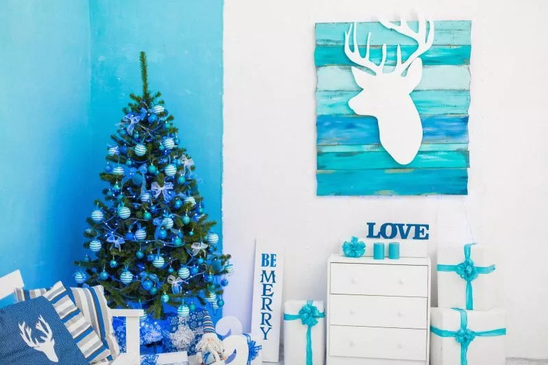 La déco de Noël bleue : un style dans l'air du temps