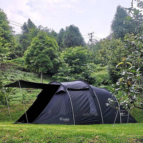 Truvii tunnel tent Sunrise TS03 kleur zwart