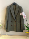 ENGLISH GREEN PLAID BLAZER