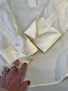 Shirt - two tone cuffs -