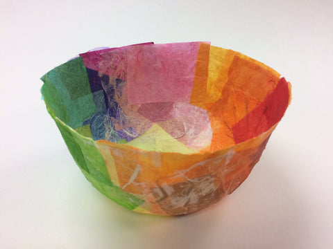 Create a paper maché bowl using Bostik PVA Glue! Versatile and fun cra