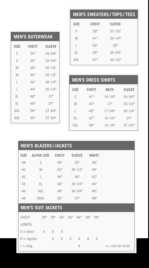 Cole Haan Shoe Size Conversion Chart