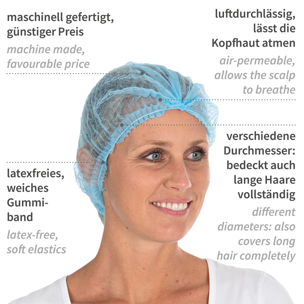Klipphauben Light | PP Karton mit 1000 Stk.