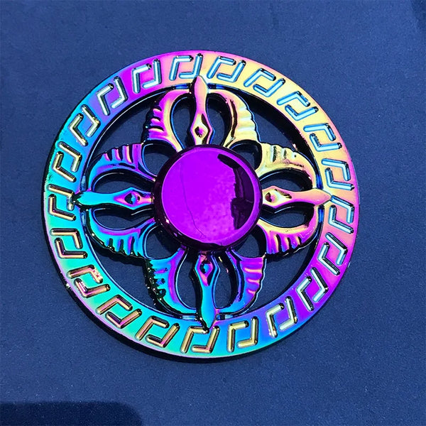 Rainbow Fidget Metal Spinner High Speed Stress Relief 2