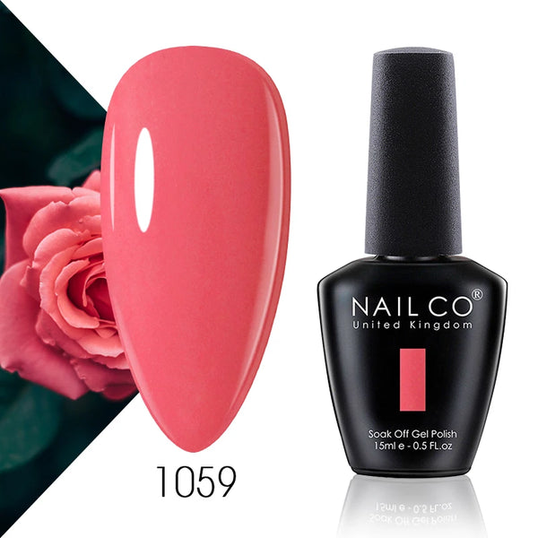 NAILCO 15ml UV Gel Top Coat and Base Coat Set 58