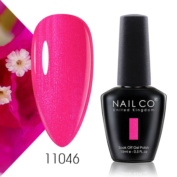 NAILCO 15ml UV Gel Top Coat and Base Coat Set 48