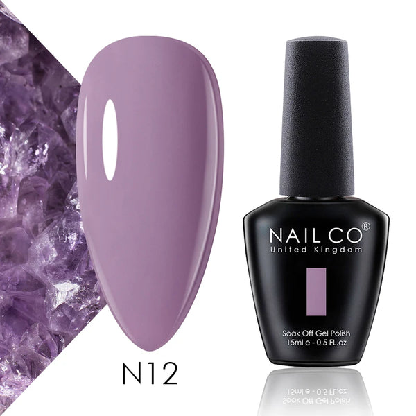 NAILCO 15ml UV Gel Top Coat and Base Coat Set 50
