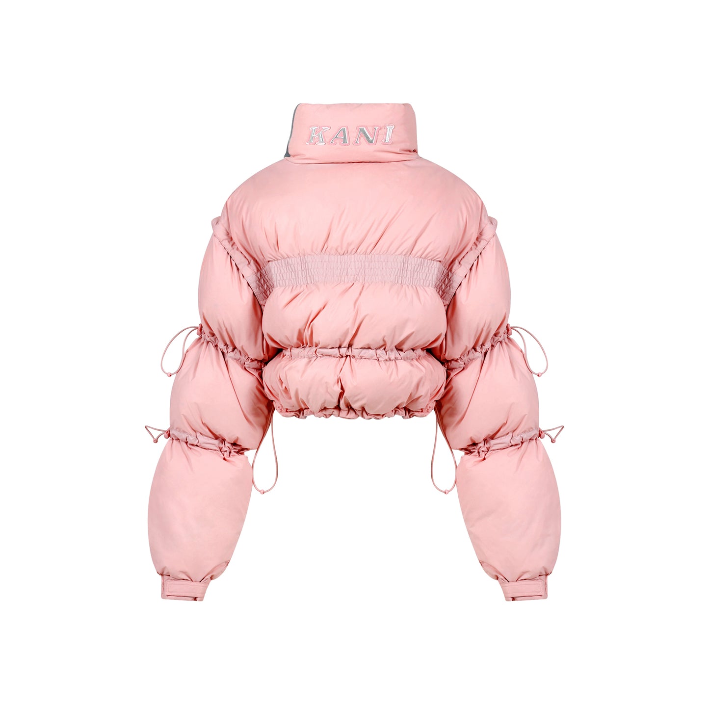 Crop Bubble Coat (pink) – Karl Kani