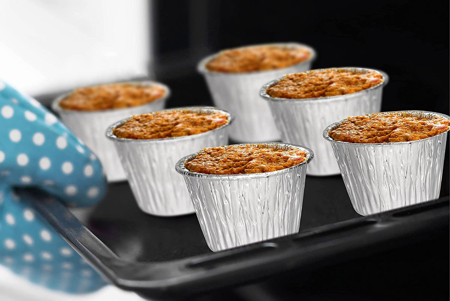 Reusable Round Foil Foil Pie Dishes can withstand up to 400°C temperature