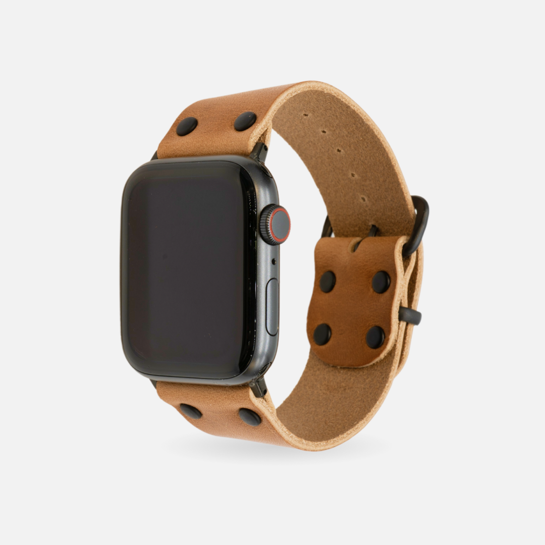 Image of Riveted Apple Watch Band