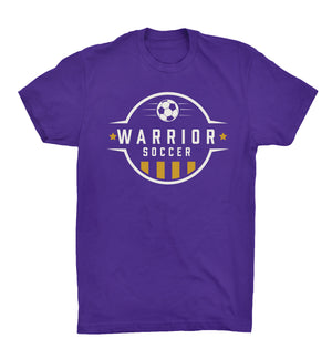 SOCCER - Striped Bars Tshirt - 64000 - ShopWarriorWear