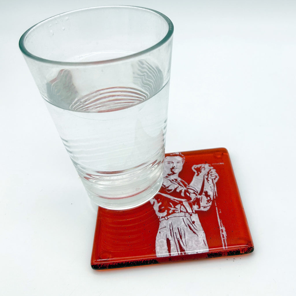 Taylor Swift Single Fused Glass Coaster – Kiku Handmade