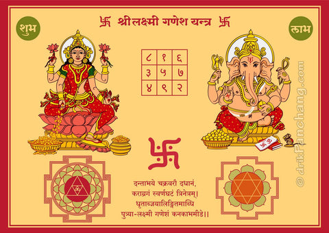 laxmi ganesh yantra