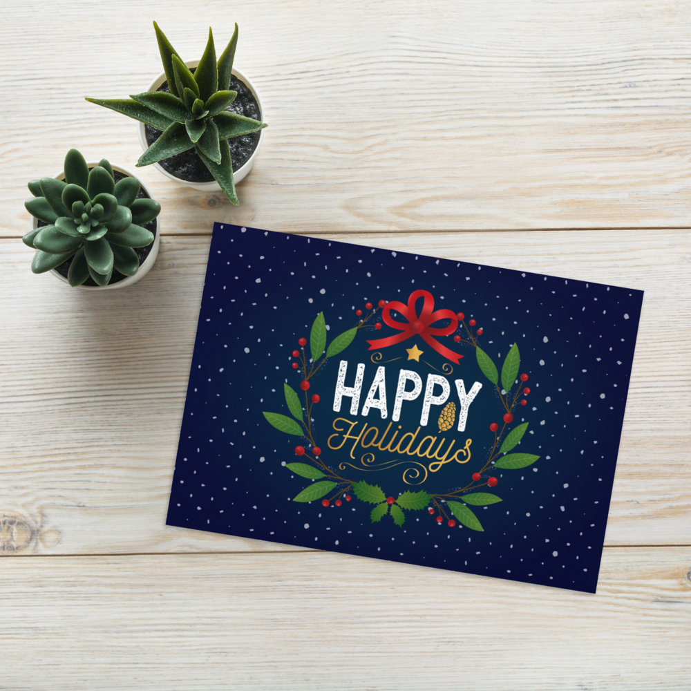 Season's Greetings to an Exceptional Boss: Holiday Greeting Card