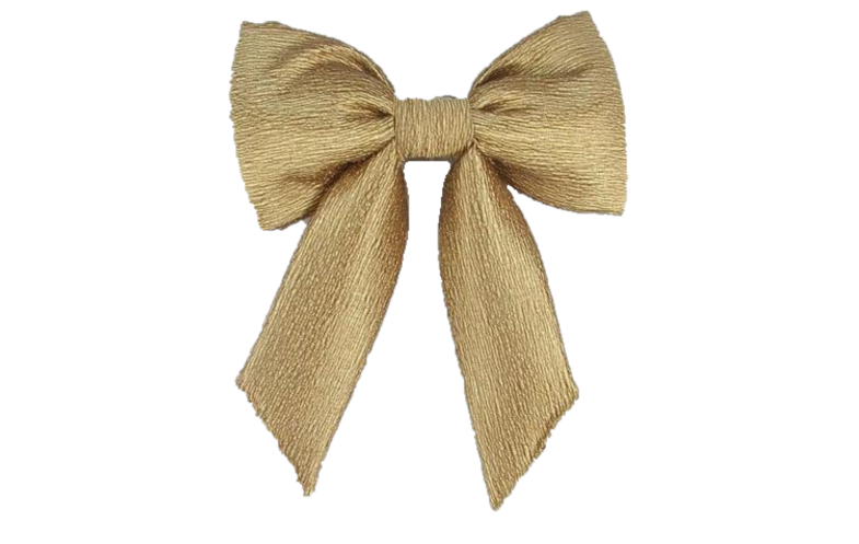 30 X 22 Gold Glitter Bow – The Christmas Palace