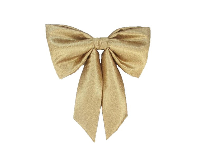 96 X 120 Red & Gold Bow
