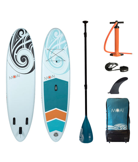 SUP MOAI MULTI-PERSON 12'4 - SUP gonfiabile opzione: set base