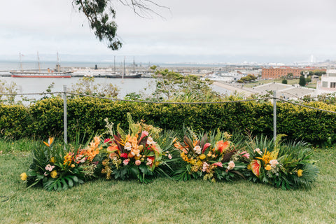San Francisco Tropical Wedding