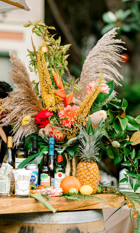 Gorgeous and Green Wedding Flowers