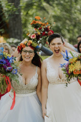 Yosemite Evergreen wedding florals by Gorgeous and Green